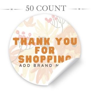 Thank You Sticker Labels